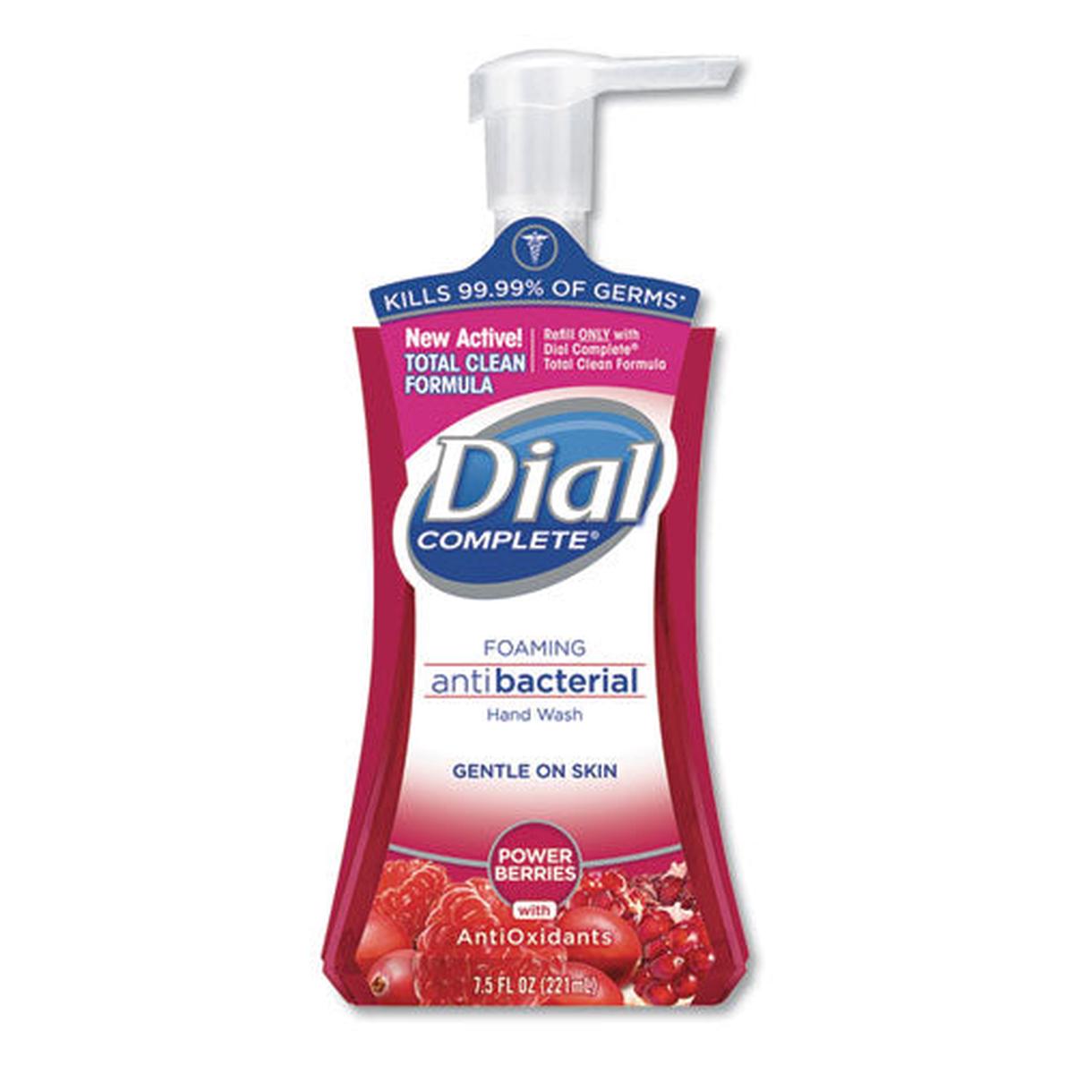 Antibacterial Foaming Hand Wash, Power Berries, 7.5 Oz Pump Bottle, 8-carton