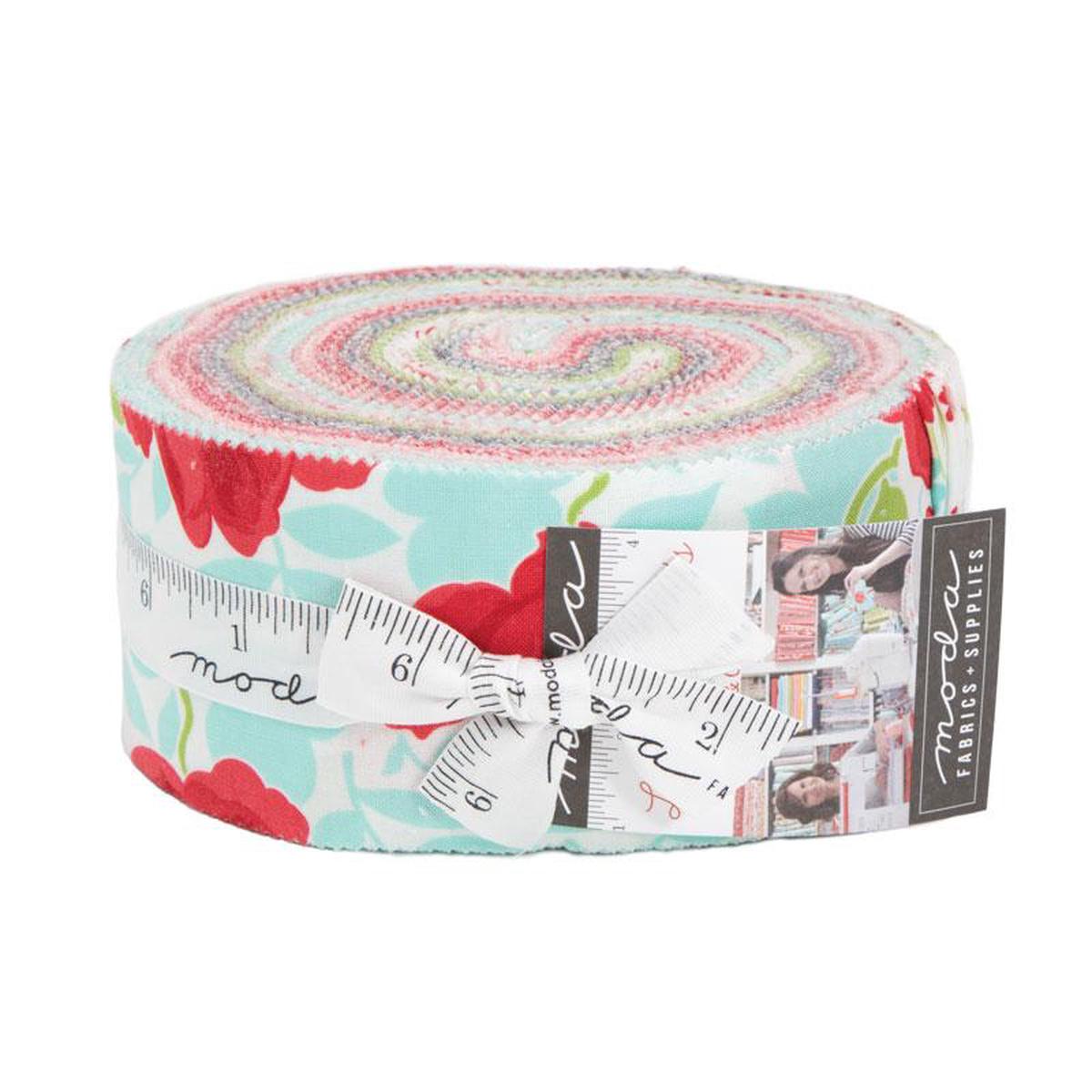 Fabric, Little Snippets Jelly Roll Bundle by Bonnie & Camille - (2 1/2
