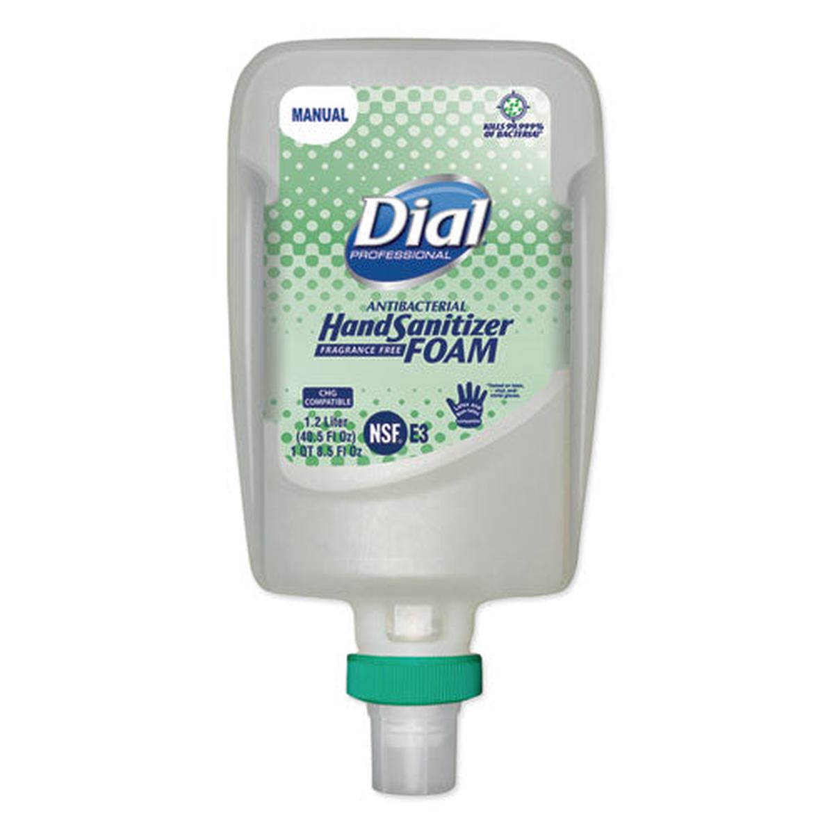 Fit Fragrance-free Antimicrobial Manual Dispenser Refill Foam Hand Sanitizer, 1200 Ml
