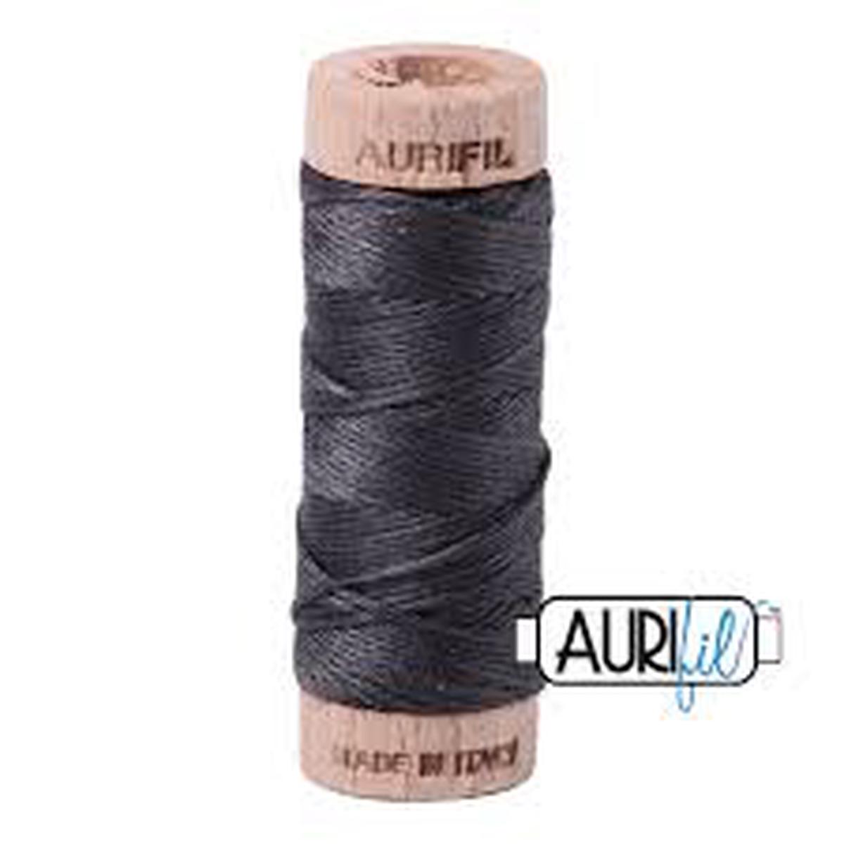 AURIFLOSS, 6 Strand Cotton Aurifil Embroidery Floss Thread - DARK PEWTER