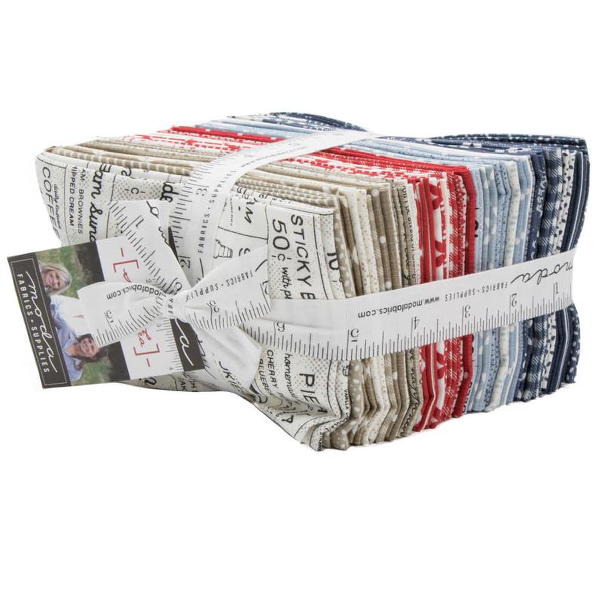 Fabric, Sweet Tea Fat Eighth Bundle By Sweetwater for Moda Fabrics
