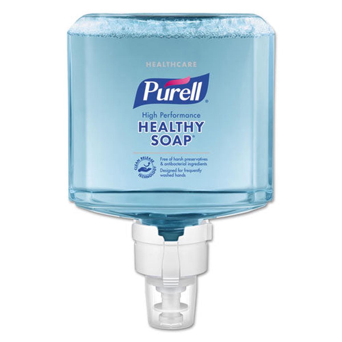 Healthcare Healthy Soap High Performance Foam Es8 Refill, Fragrance-free, 1,200 Ml, 2-carton
