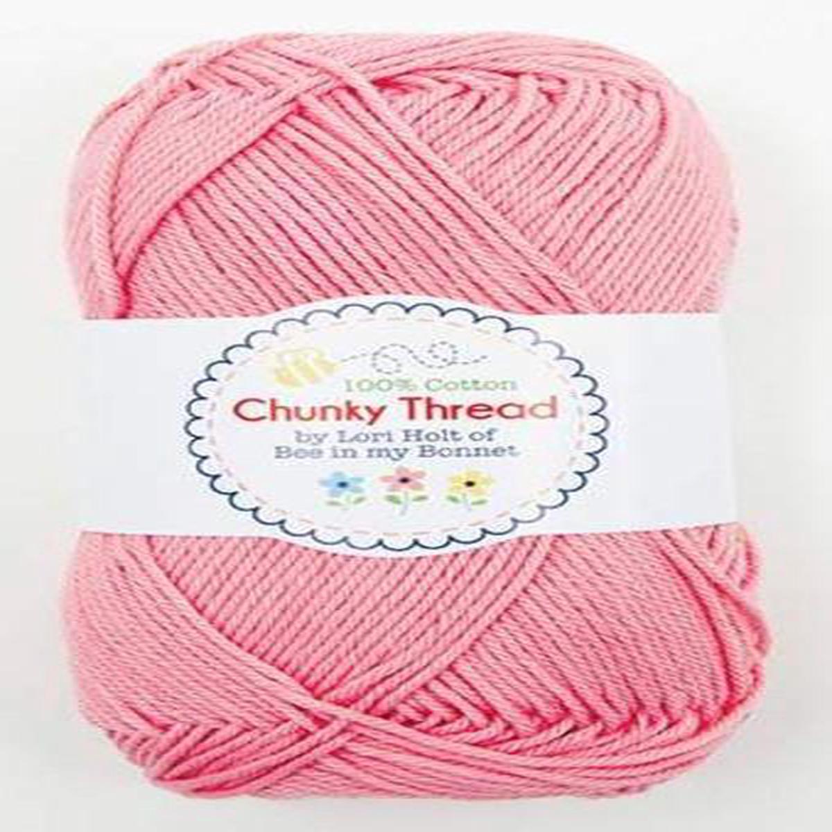 Crochet Chunky Thread by Lori Holt, 50gm PEONY