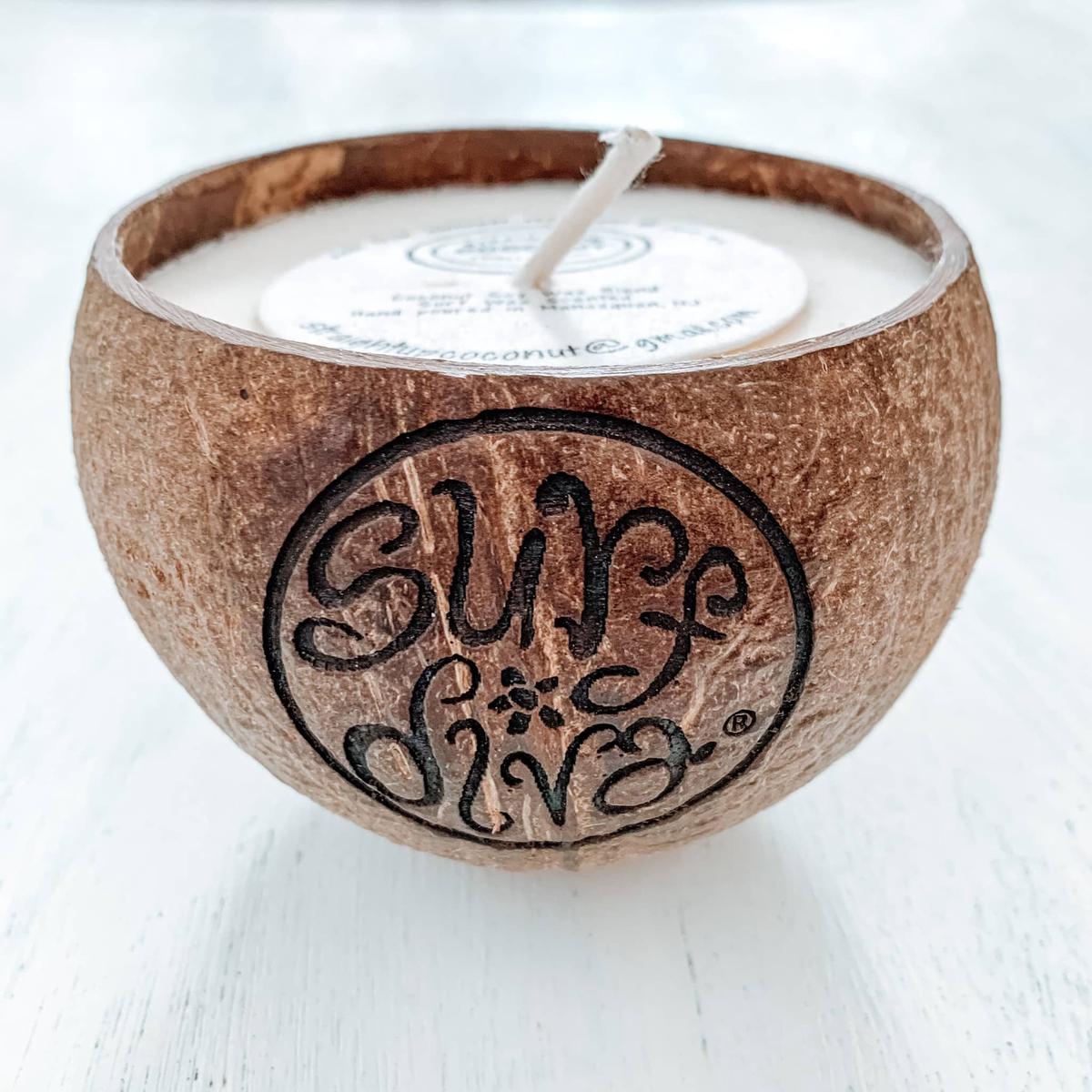 CANDLE COCONUT with Surf Diva - SURF WAX SCENTED