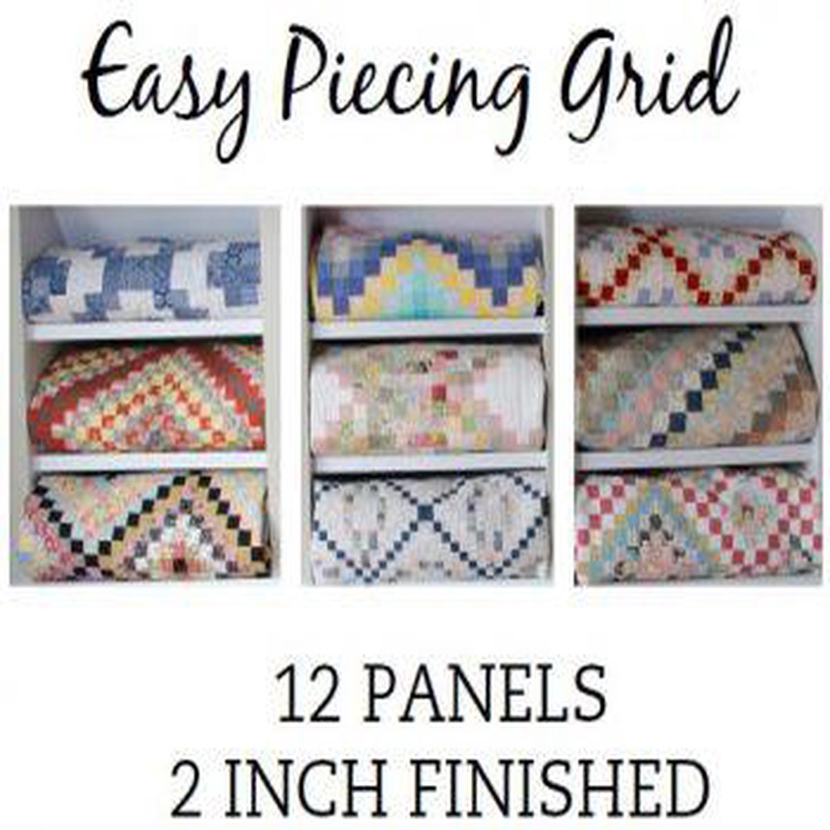 Easy Piecing Grid, 12 Panels 2