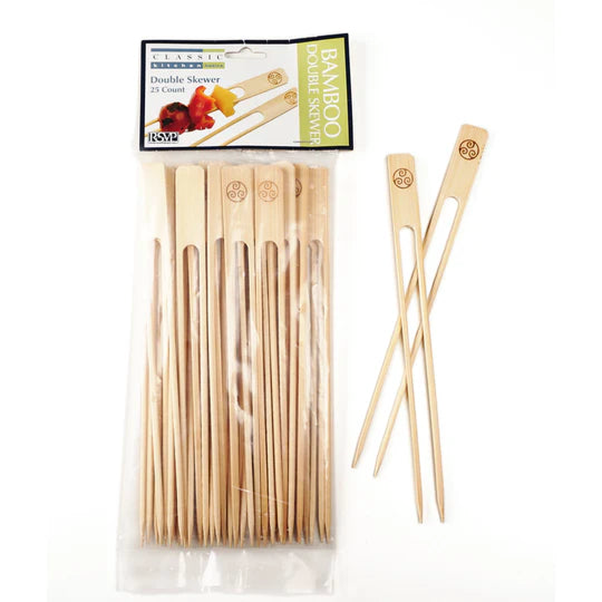 Bamboo Double Skewers