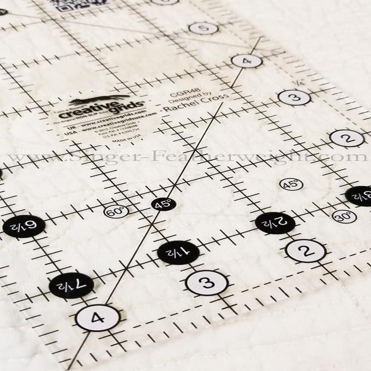 Cutting Ruler, CREATIVE GRIDS 4 1/2