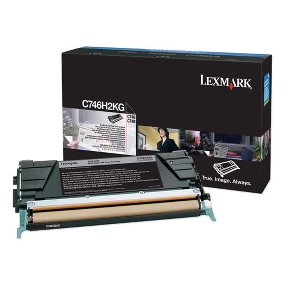 C746h2kg High-yield Toner, 12000 Page-yield, Black