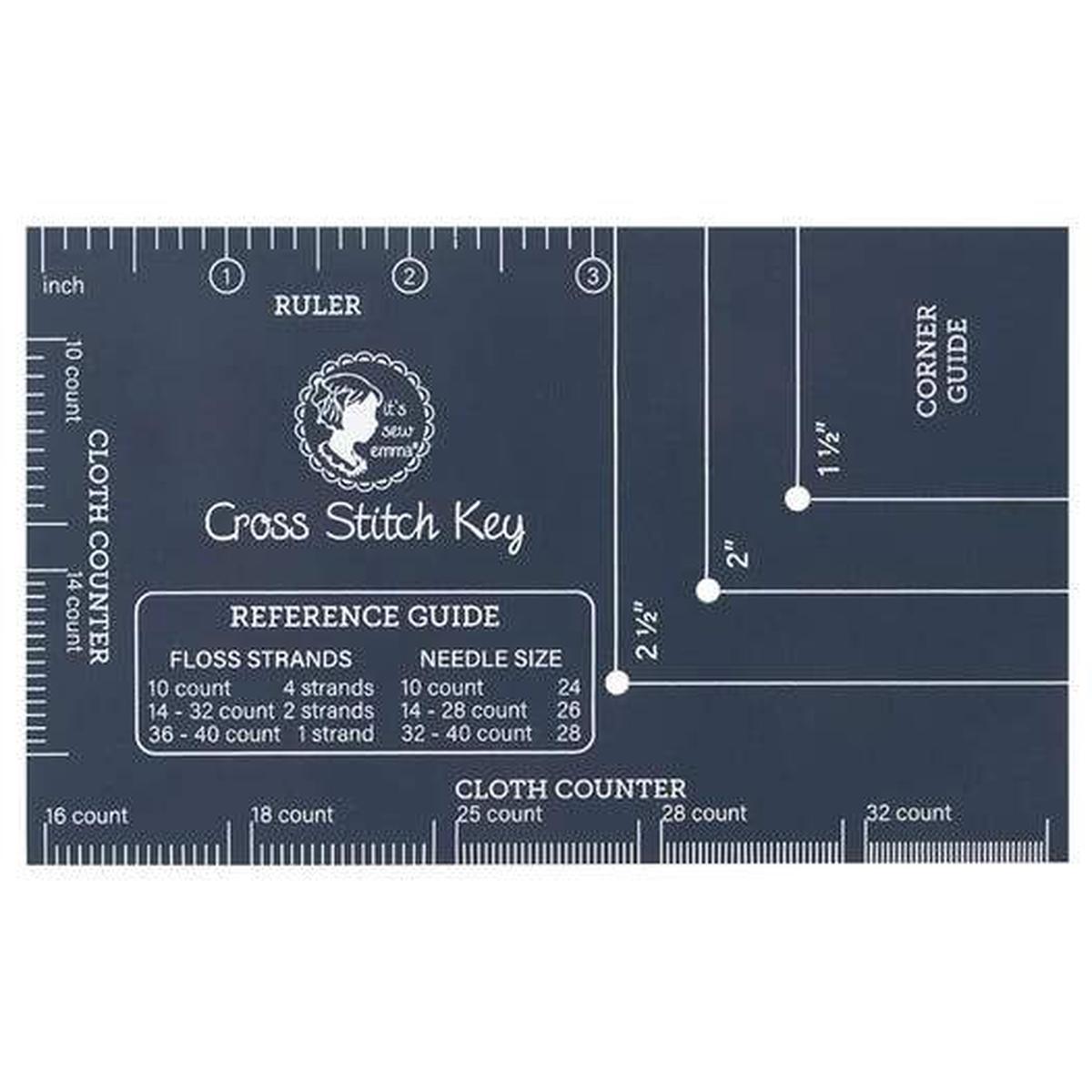 Cross Stitch Key by It's Sew Emma Pattern