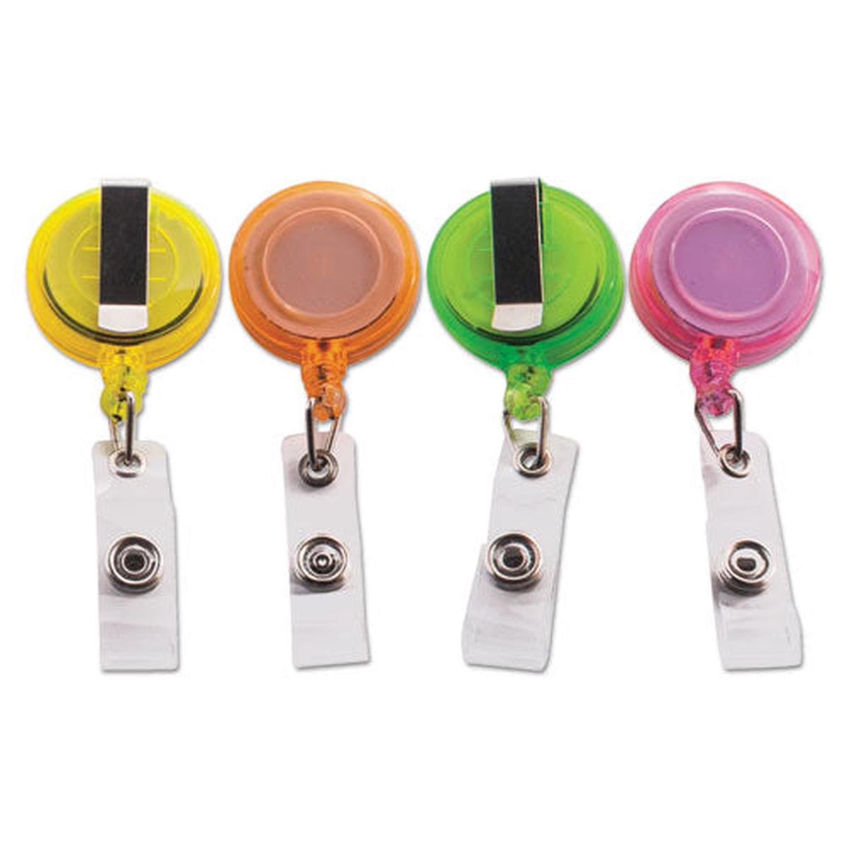 Deluxe Retractable Id Card Reel, 30