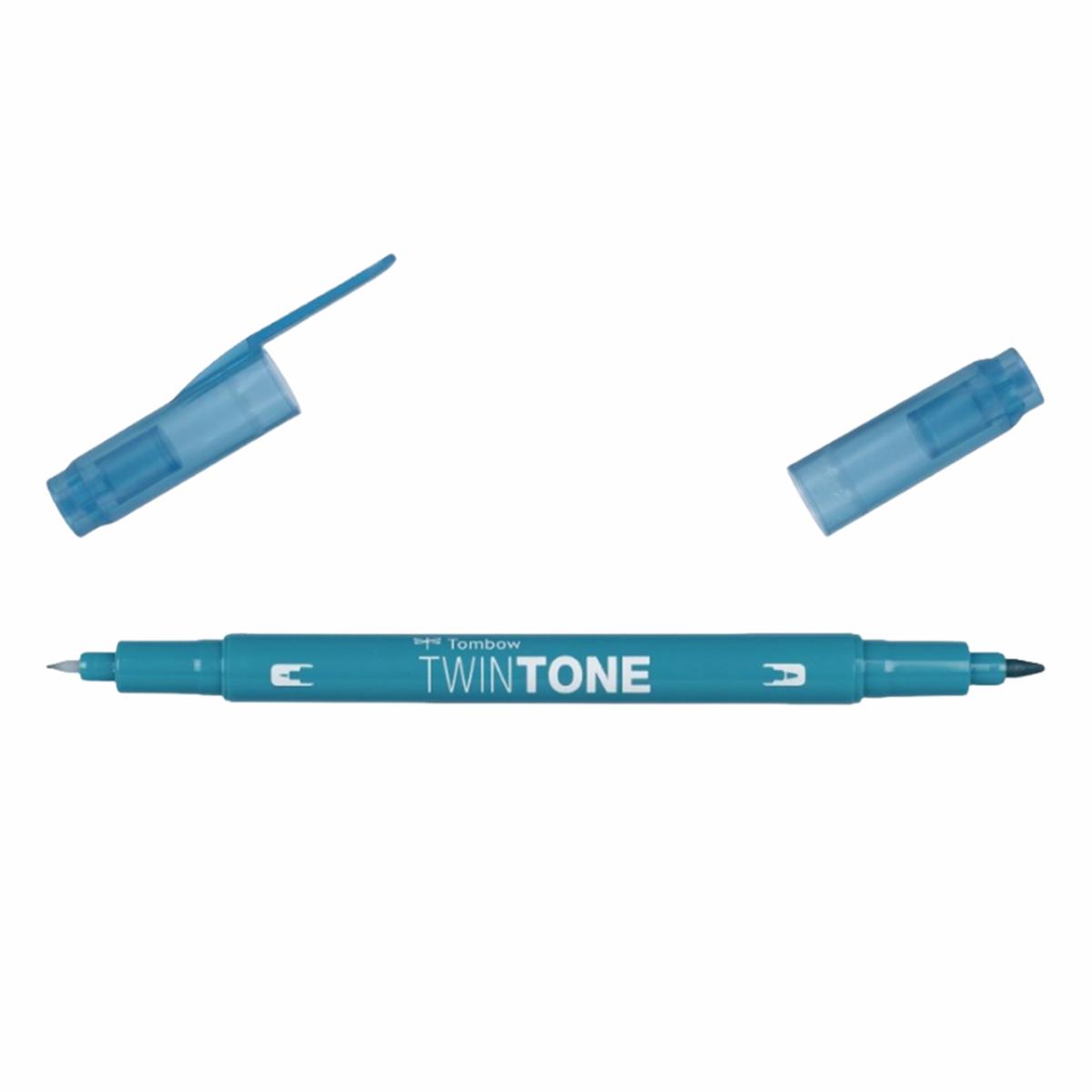 Tombow Twintone Turquoise Blue