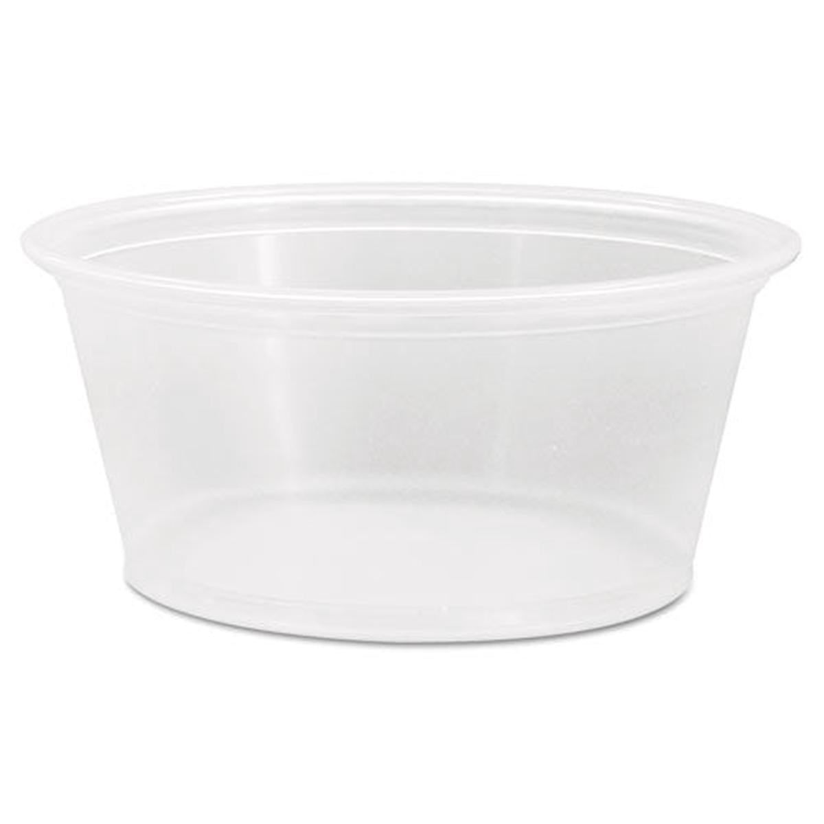 Conex Complements Polypropylene Portion-medicine Cups, 3.25 Oz, Clear, 125-bag, 20 Bags-carton