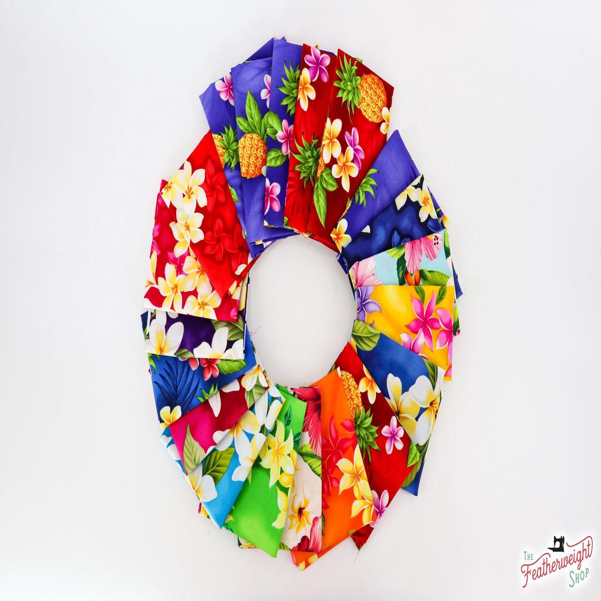 Fabric, HAWAIIAN Bundle (Limited Availability) - SMALL SCRAP BUNDLE