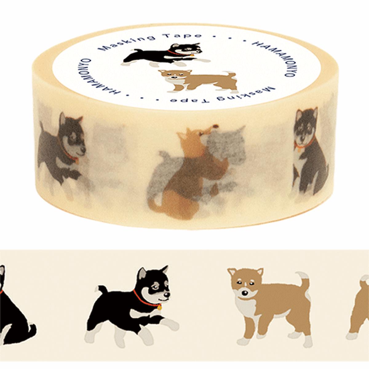 Masking Tape - Mameshiba & Kuroshiba