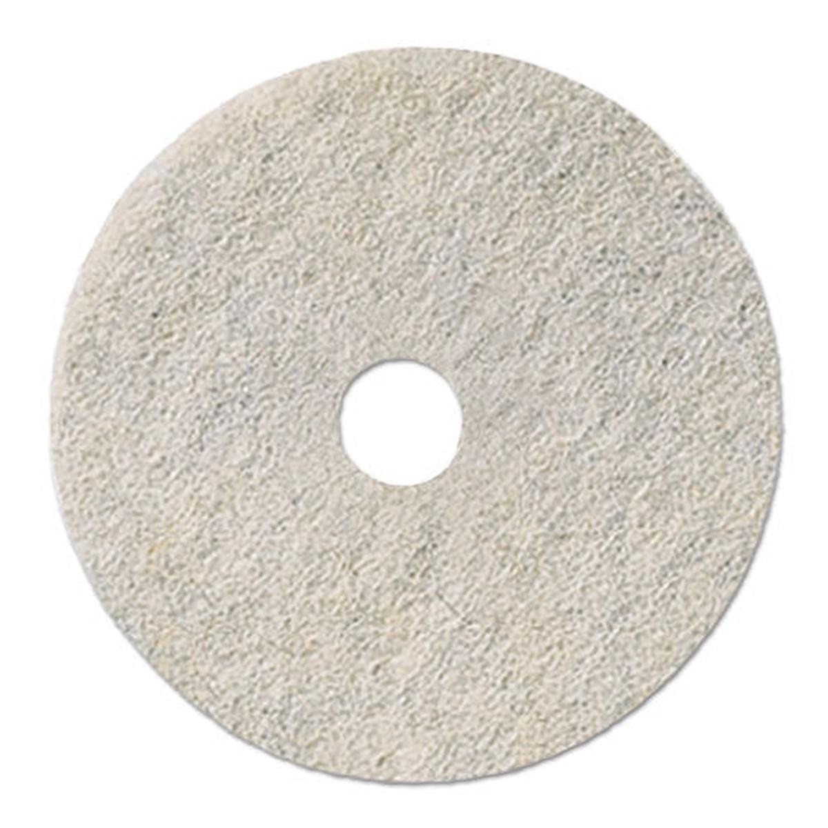 Natural White Burnishing Floor Pads, 20
