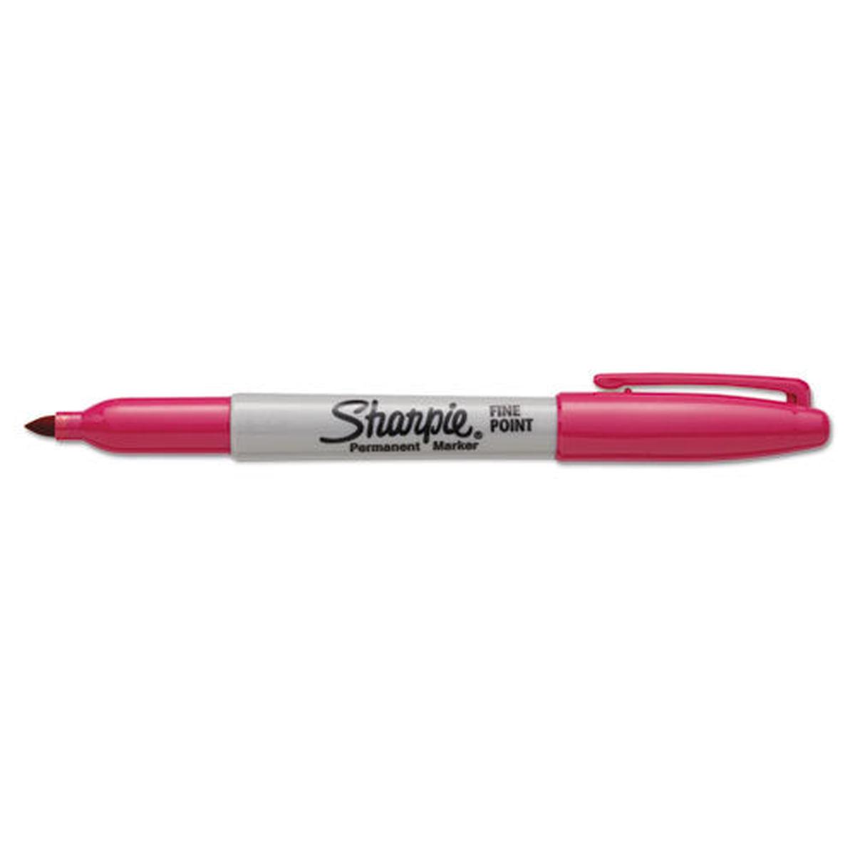 Fine Tip Permanent Marker, Assorted Color Burst And Classic Colors, 24-pack