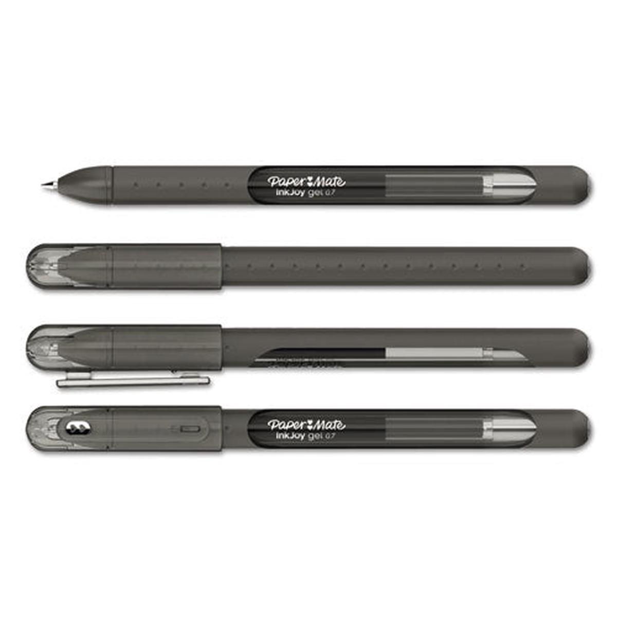 Inkjoy Stick Gel Pen, Medium 0.7 Mm, Assorted Ink-barrel, 20-pack