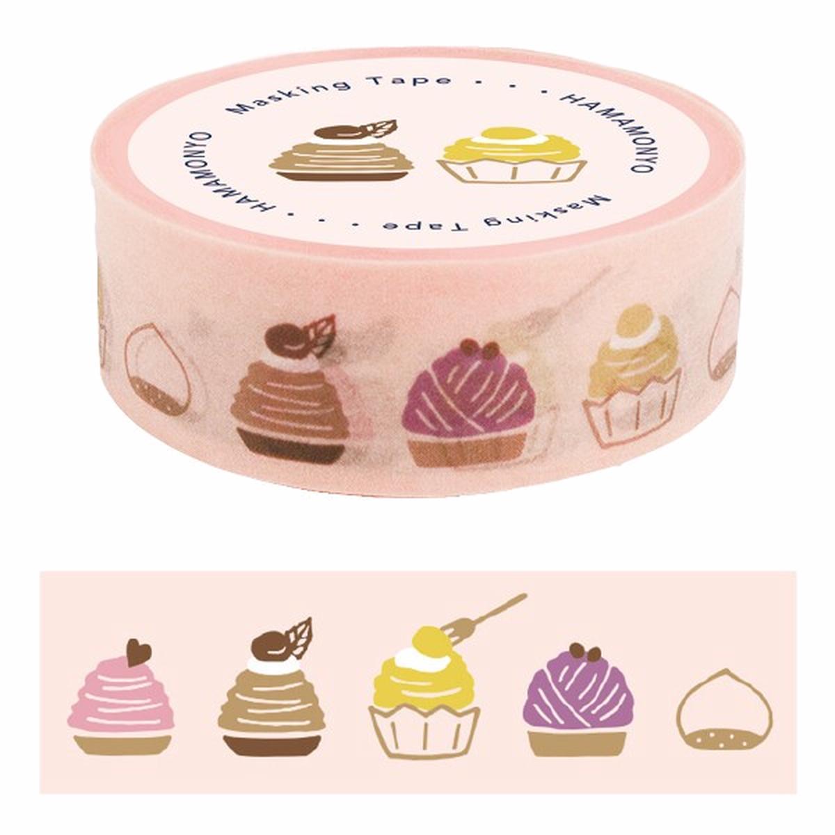 Masking Tape - Colourful Mont Blanc Cakes