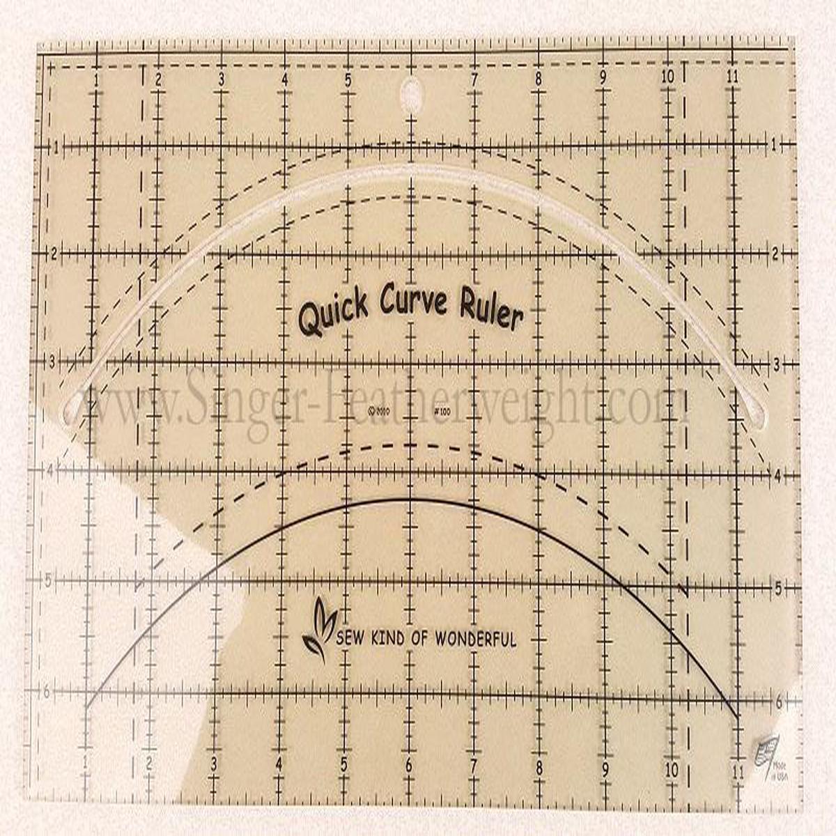 QCR Quick CURVE Ruler 7