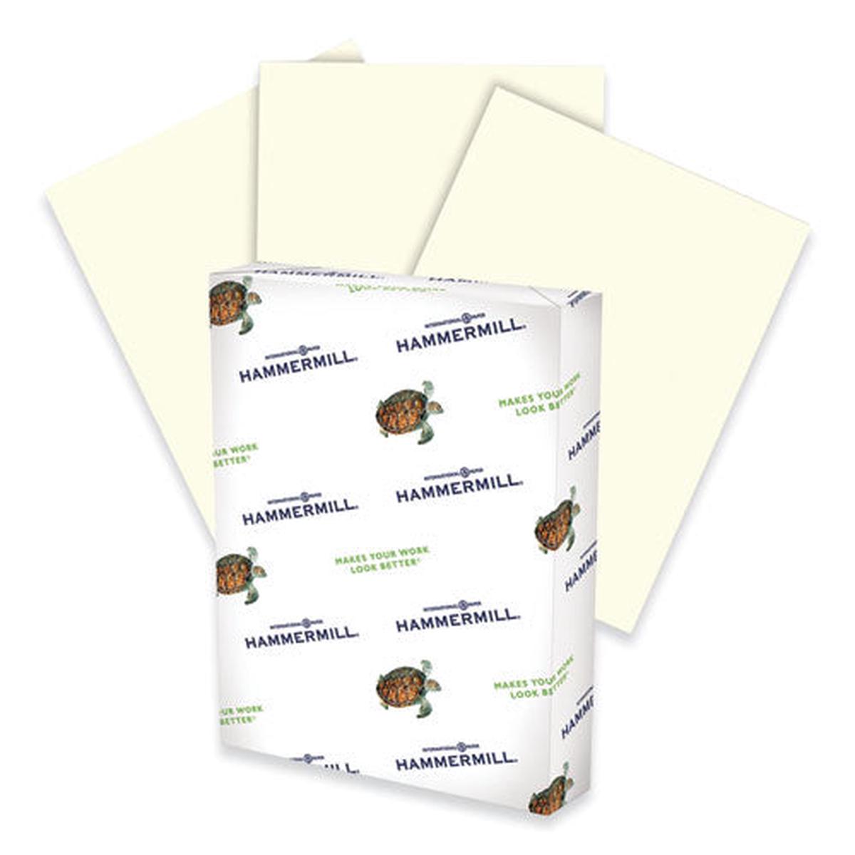 Colors Print Paper, 20lb, 8.5 X 11, Cream, 500-ream