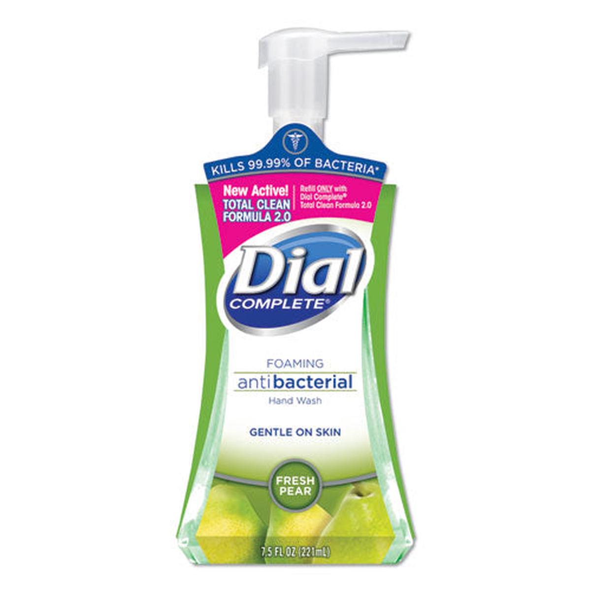 Antibacterial Foaming Hand Wash, Fresh Pear, 7.5 Oz Pump Bottle, 8-carton