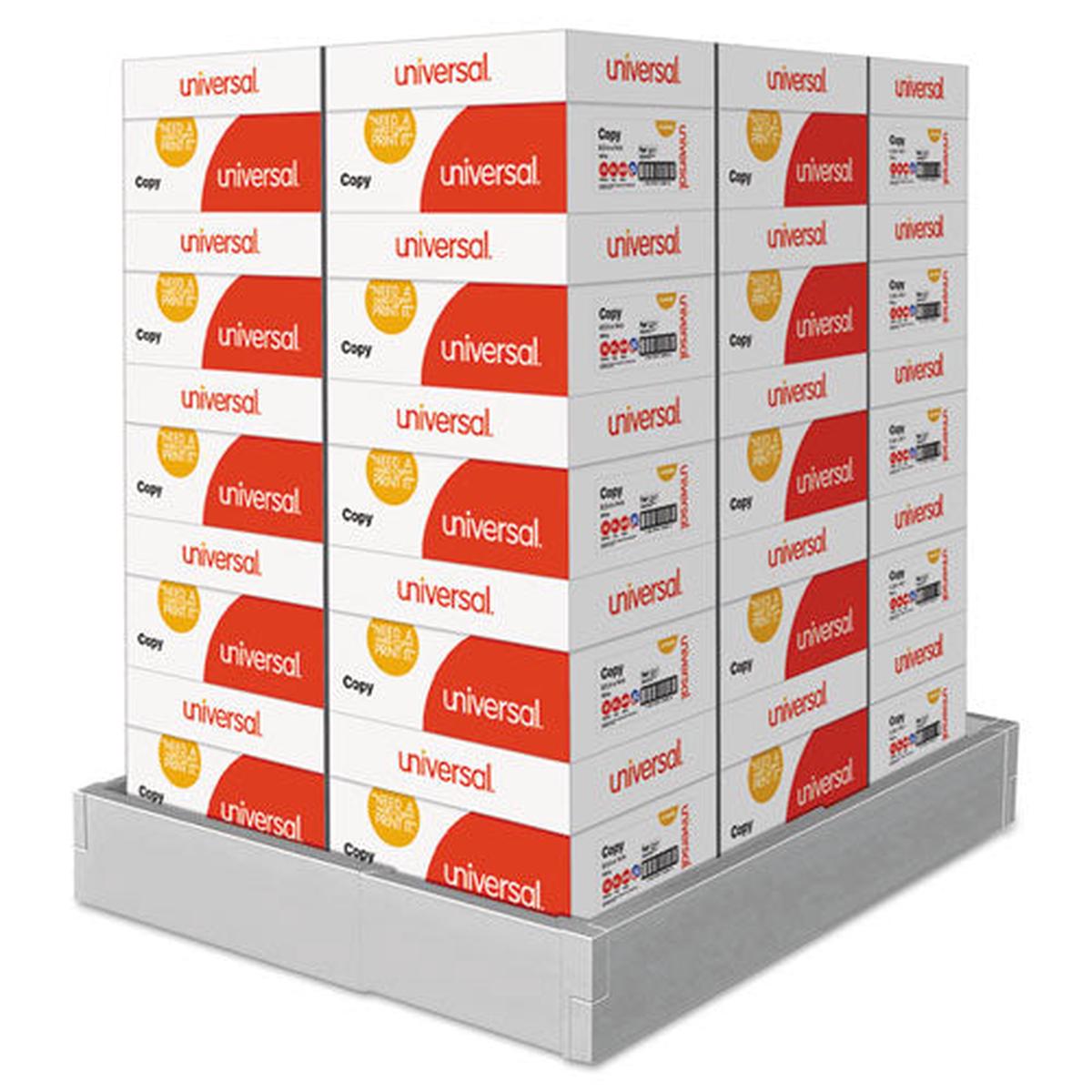 Copy Paper, 92 Bright, 20 Lb, 8.5 X 14, White, 500 Sheets-ream, 10 Reams-carton, 30 Cartons-pallet