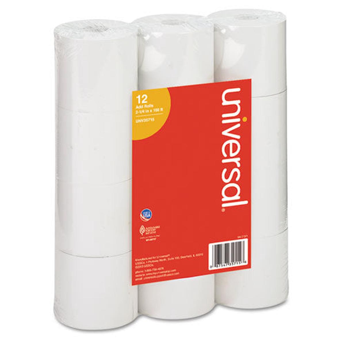 Impact And Inkjet Print Bond Paper Rolls, 0.5