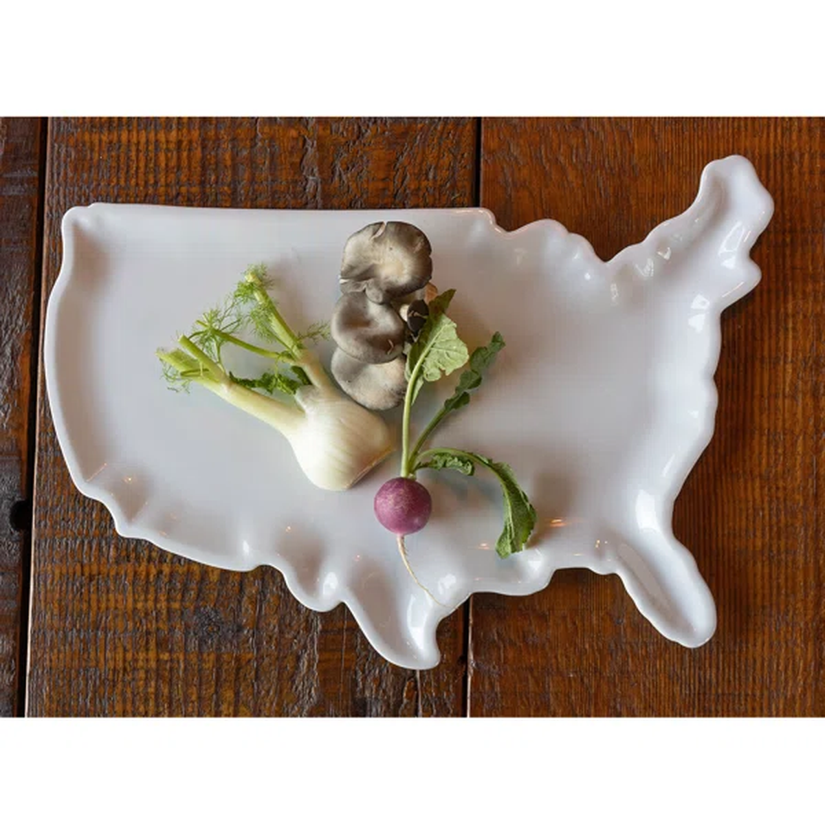 USA Shaped Platter