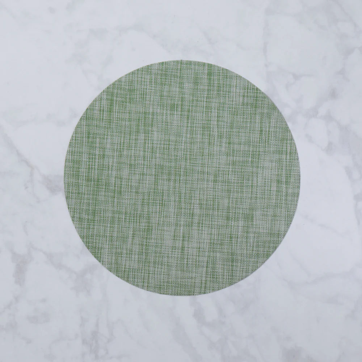 Vida Round Green Placemat