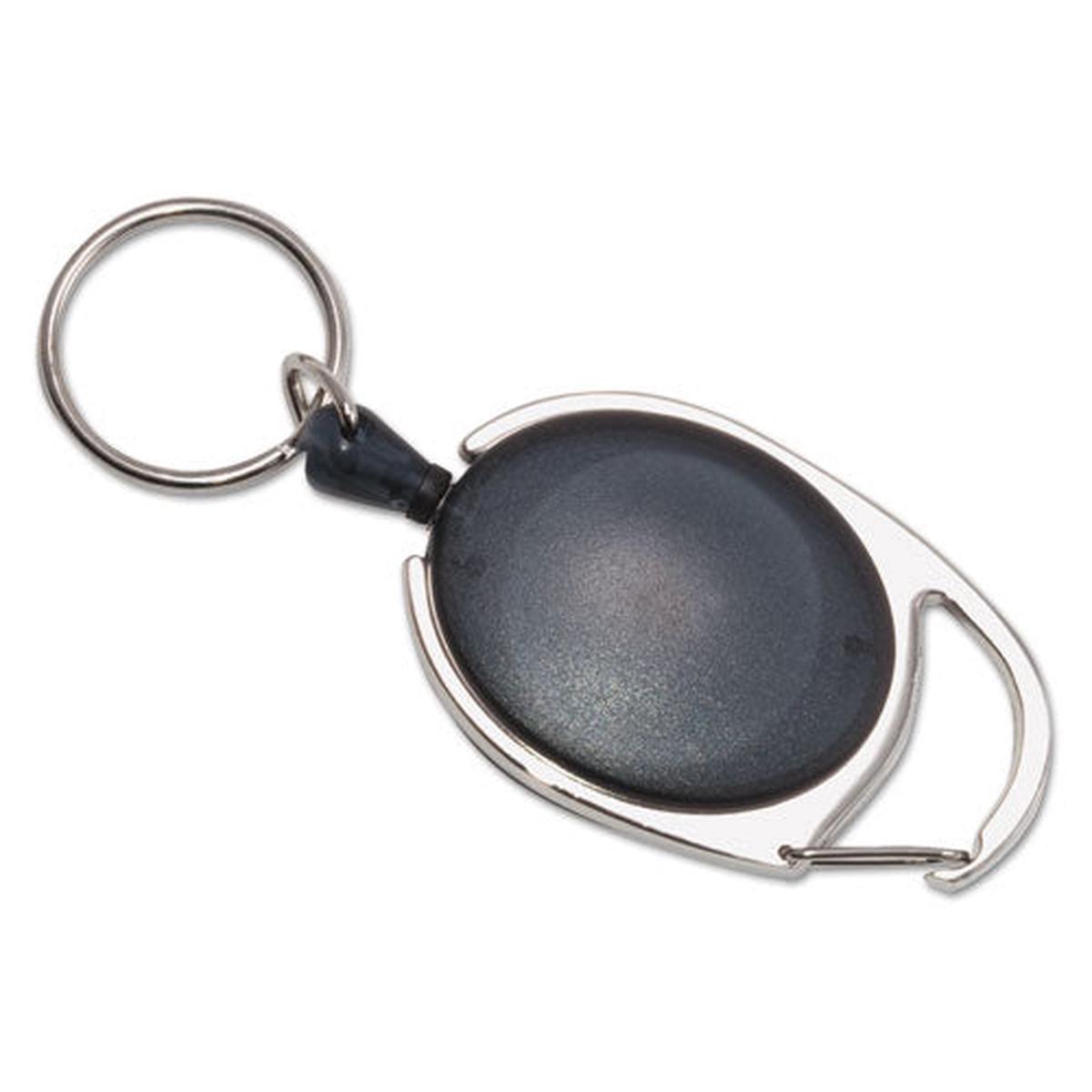 Carabiner-style Retractable Id Card Reel, 30