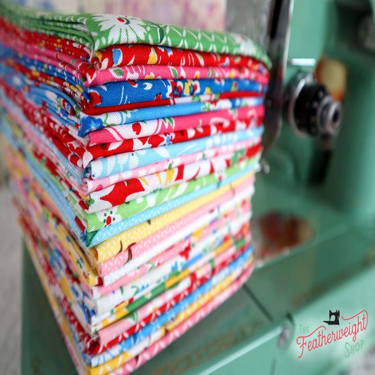 Fabric, Sugar Sack 2 by Whistler Studios from Windham - FAT QUARTER BUNDLE