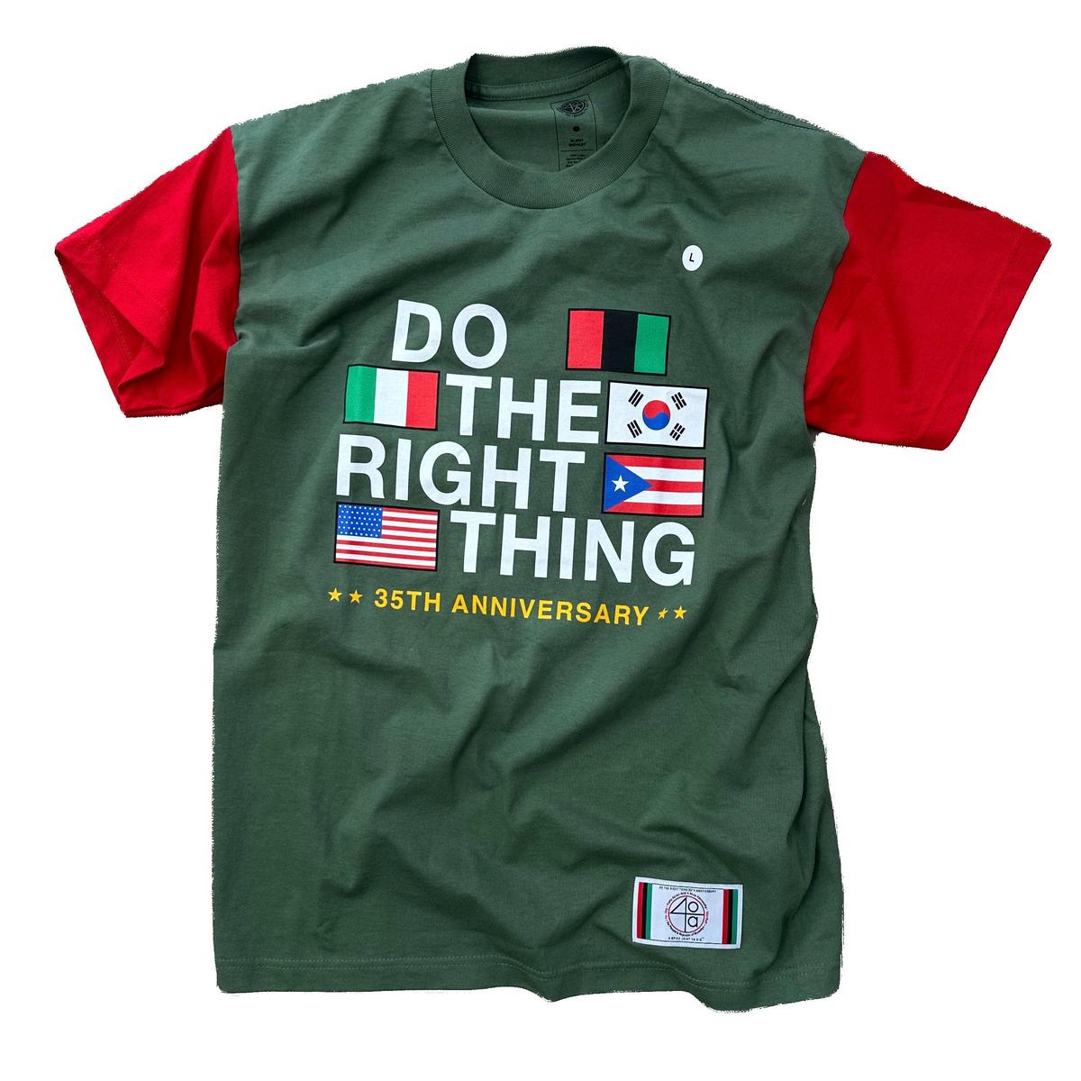 40 Acres x COINTEL Do The Right Thing Tee - Green
