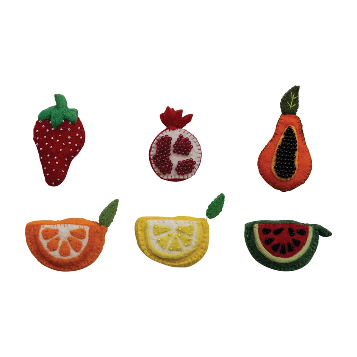 Felt Fruit Measuring Tape