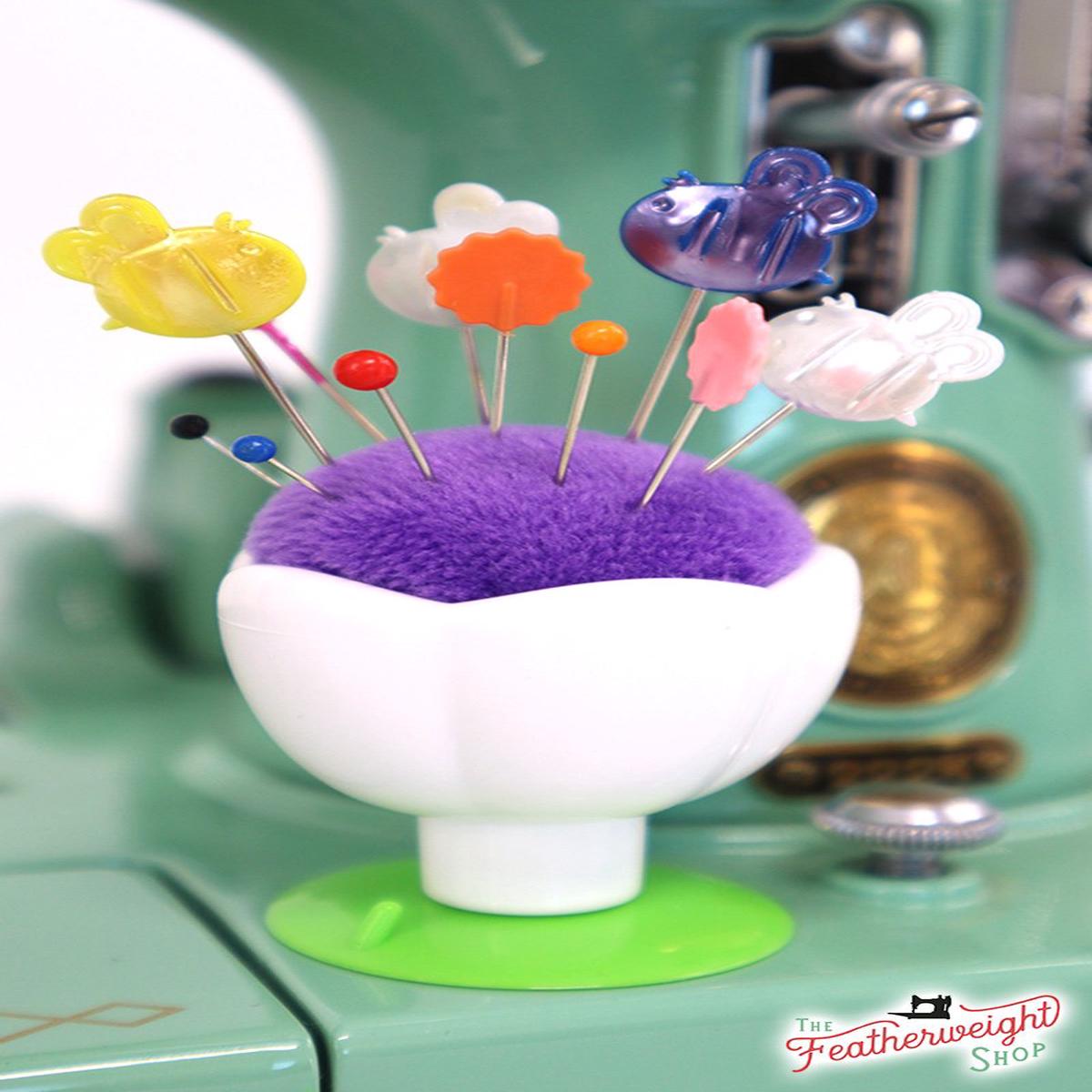 Tulip Pin Cushion from Hemline - PURPLE