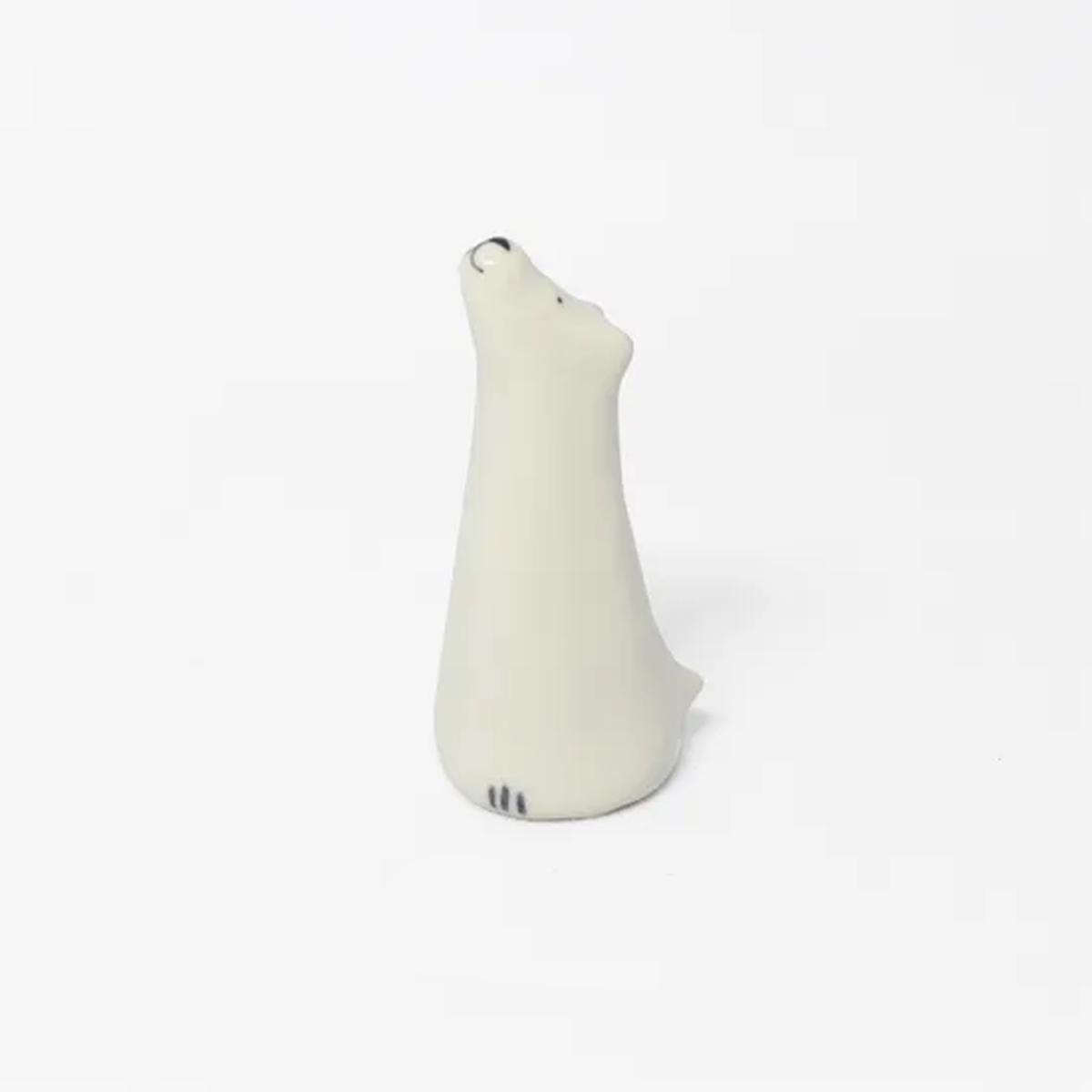 Ring Holder - White Dog