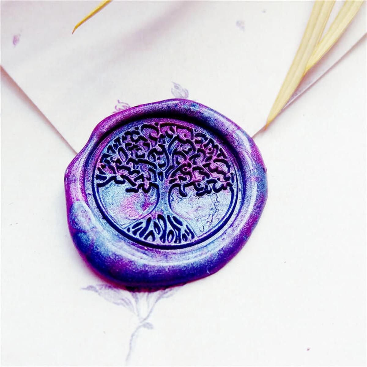 Customizable Tree of Life Wax Seal Stamp
