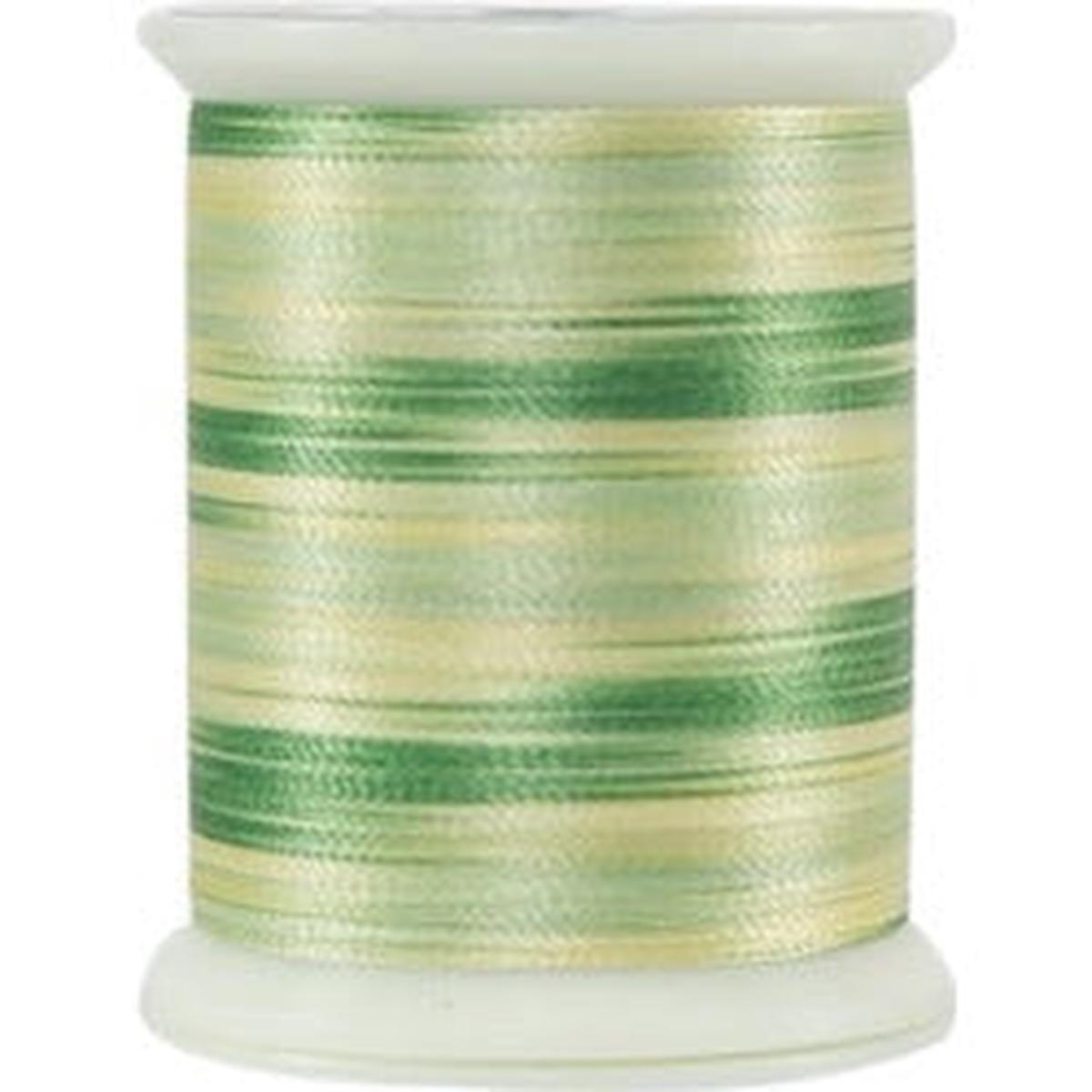 FANTASTICO - 40 WT Variegated Trilobal Polyester 500yd - 5157 Lemon Green