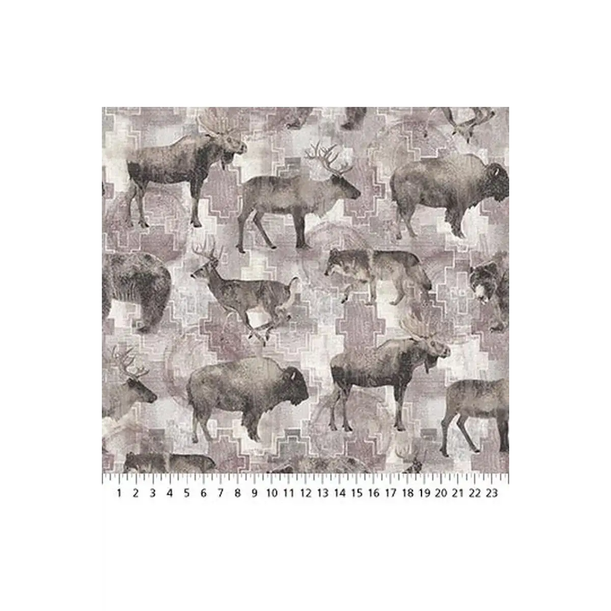 Northcott Fabrics, Canyon Creek Collection - - Large Game (Sold By 1/2 Meter)