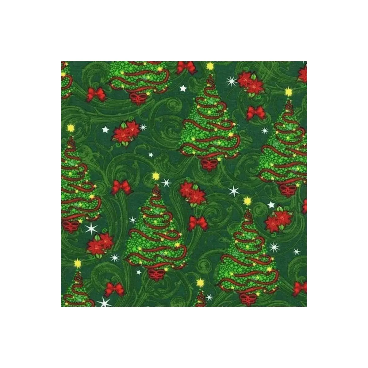 Siltex Fabrics, Christmas Trees - ST-XMAS-2208* (Sold By 1/2 Meter)