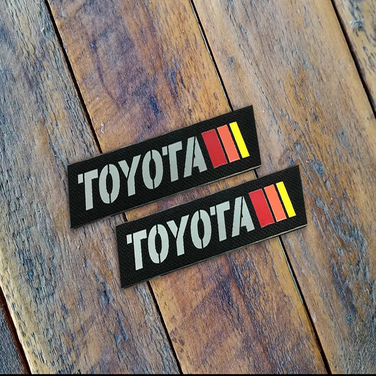 Toyota 3 Stripe Laser Cut Reflective 4.5