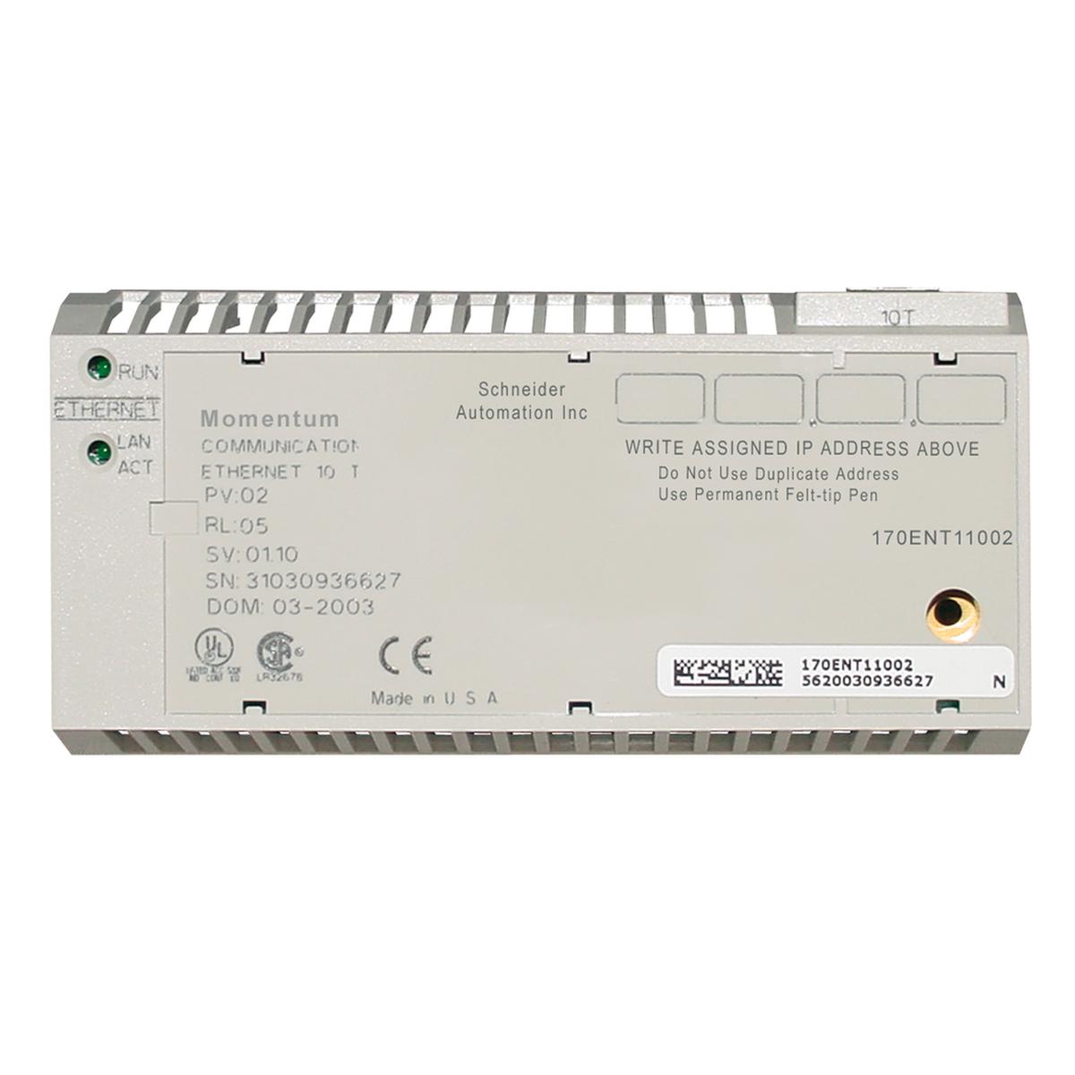 Modicon Momentum - Ethernet communication adaptor - 10/100 Mbit/s