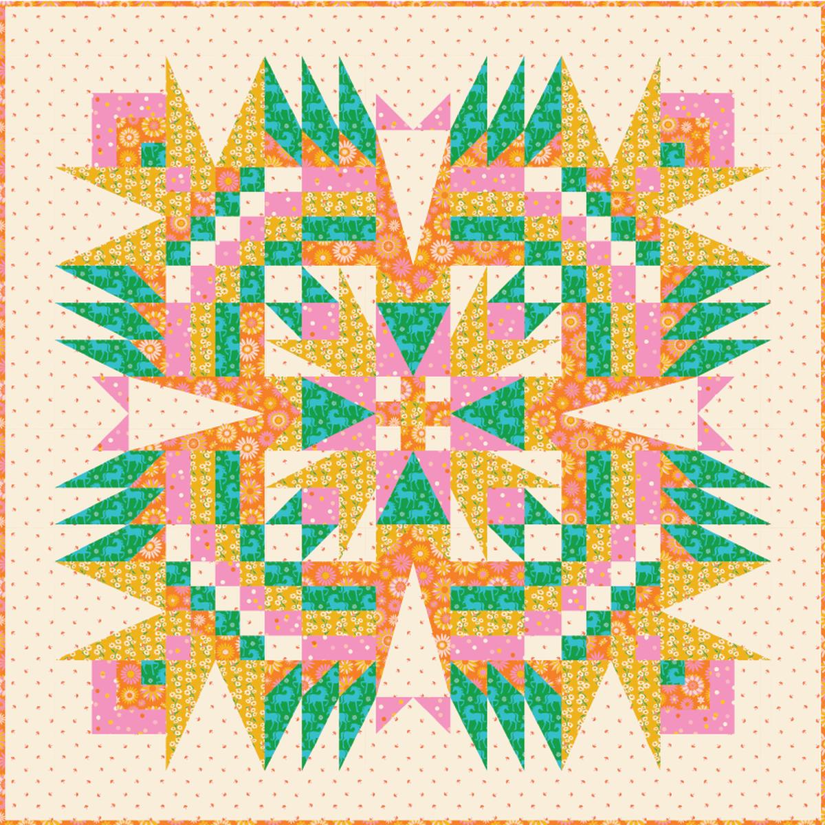 Taralee Quiltery - RUBY STAR SOCIETY - CAROUSEL - Radical Quilt Kit