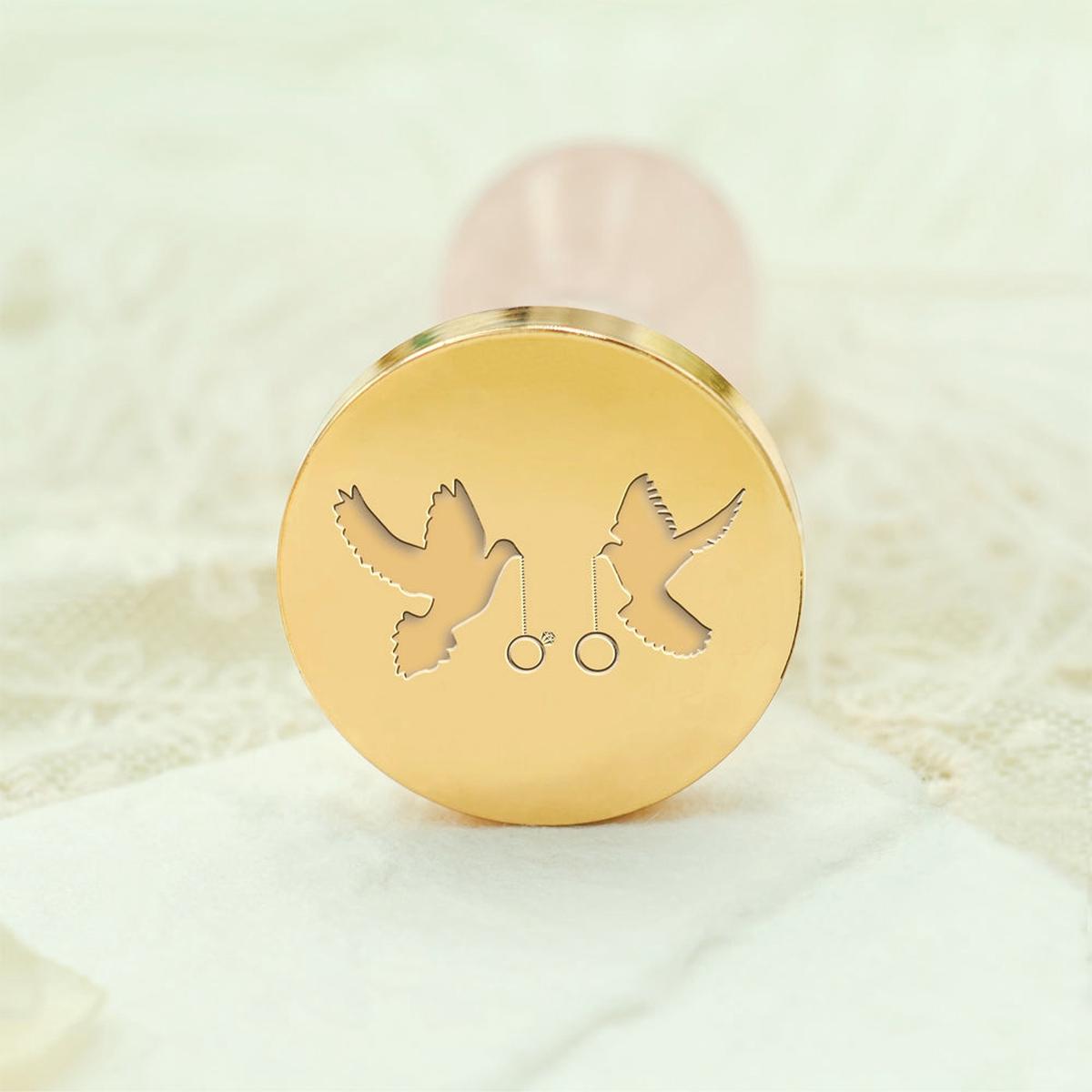 Wedding Symbol Wax Seal Stamp - Style 22