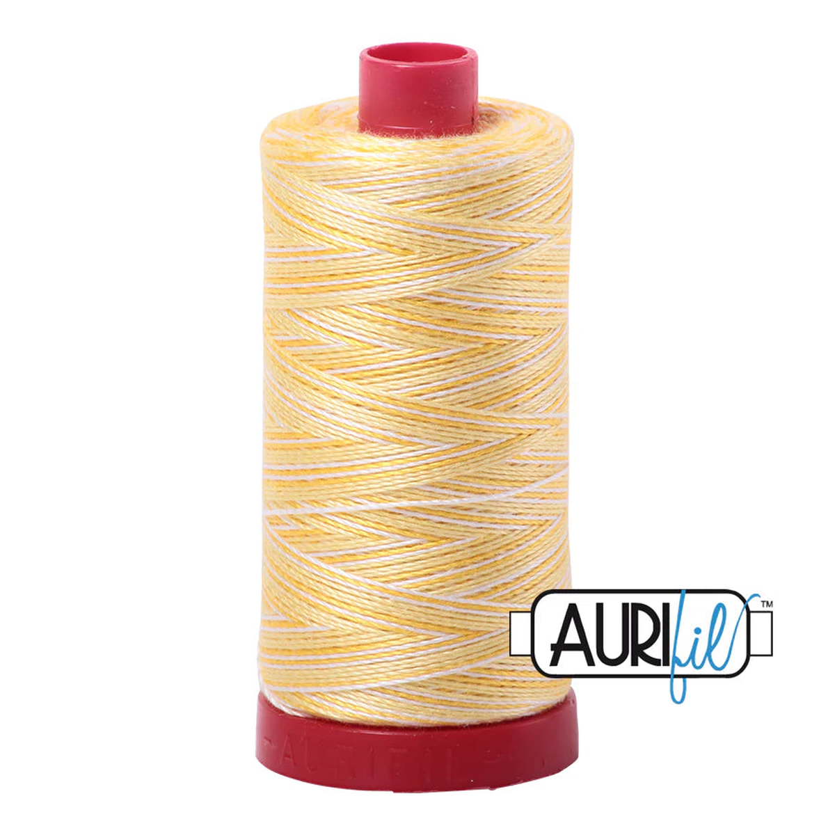 AURIFIL - Mako VARIEGATED - 3910 Lemon Ice