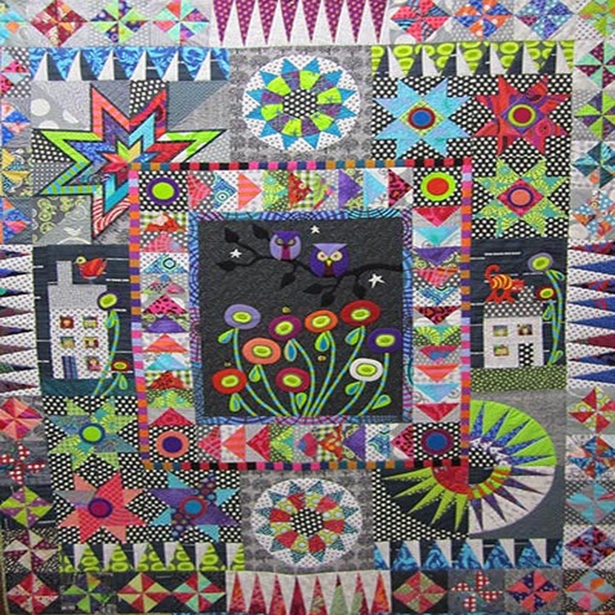 FLYING FISH AUSTRALIA - Wendy Williams - Urban Owls Quilt Pattern