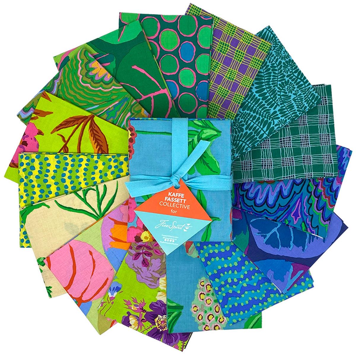 KAFFE FASSETT - KFC FEBRUARY 2025 - Pre-cut Bundle, Cool