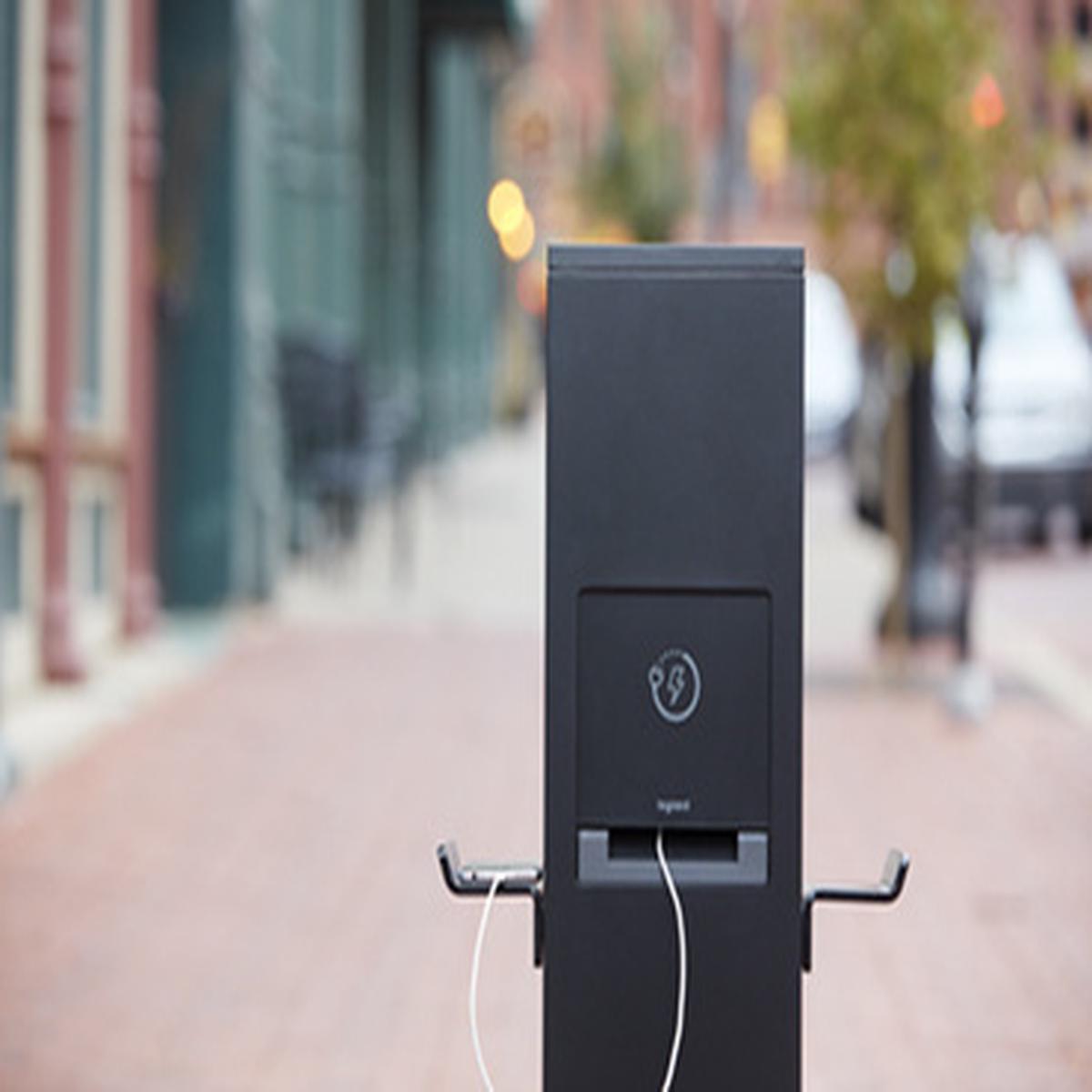 Outdoor Charging Station 2-Gang 2 GFCI - Bronze