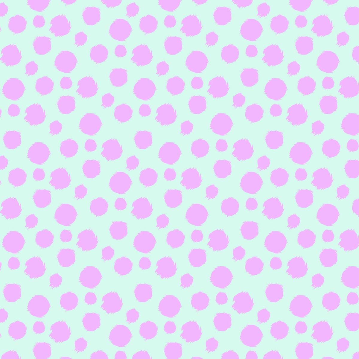 TULA PINK - TABBY ROAD DEJA VU - Fur Ball, Technomint