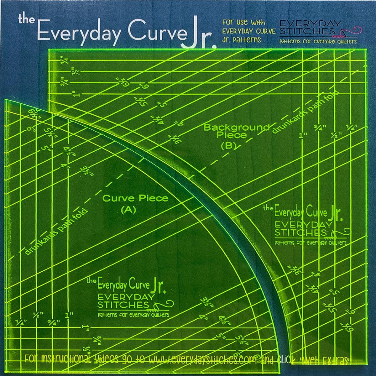 EVERYDAY STITCHES - Everyday Curve Junior Template Set