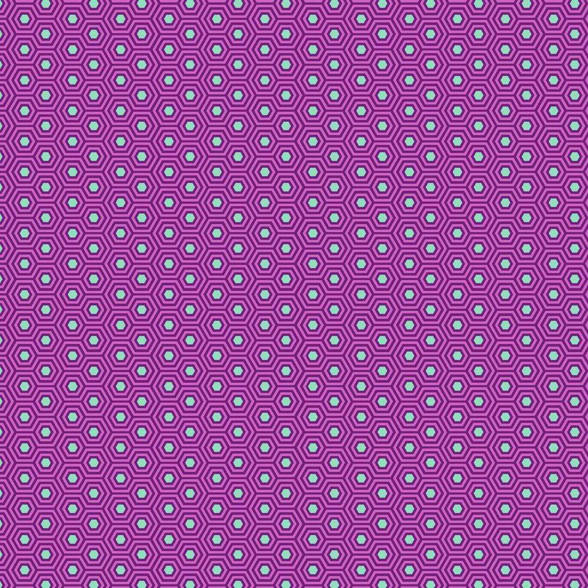 TULA PINK - TRUE COLORS - HEXY, THISTLE